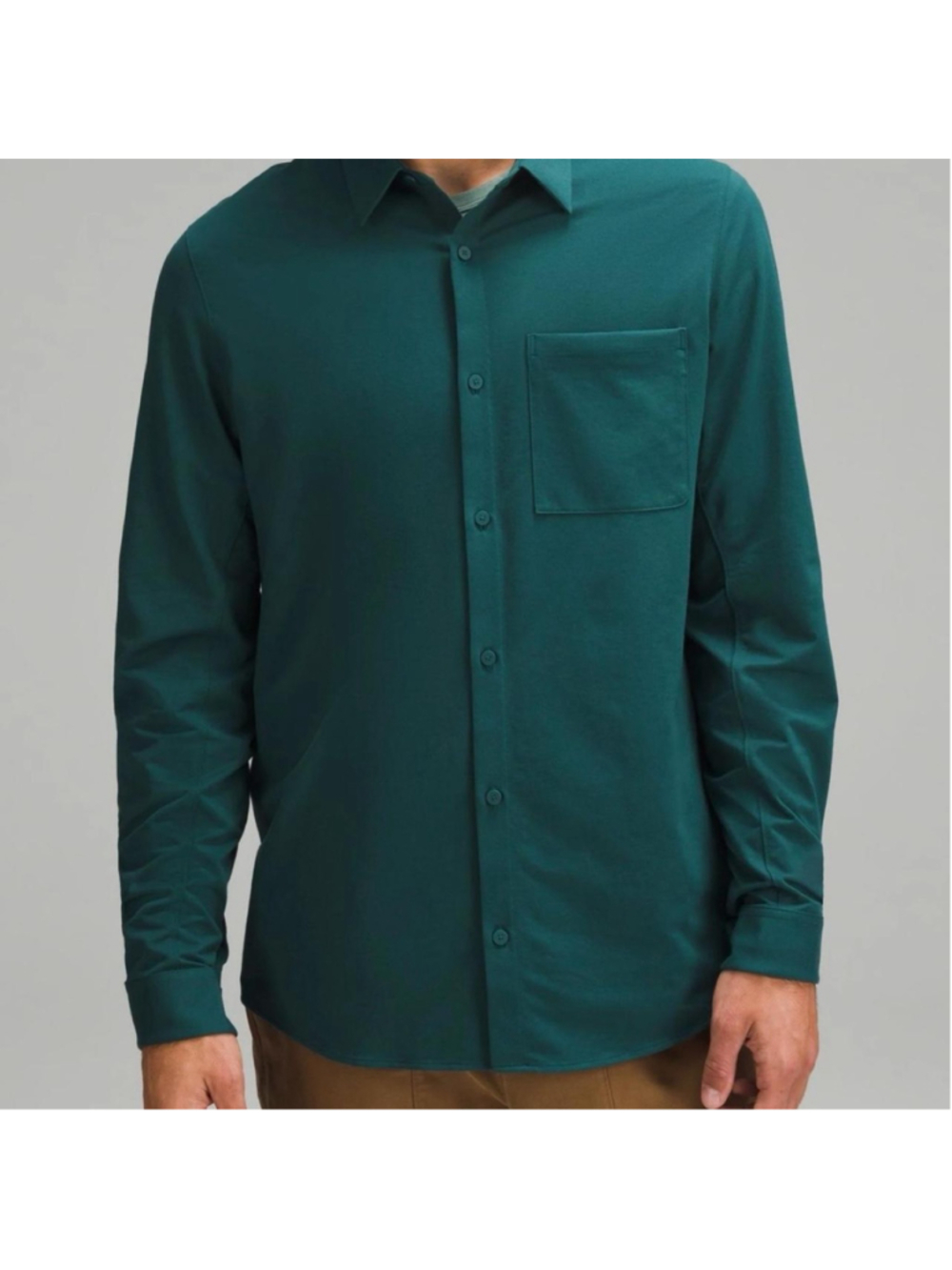 Lululemon Commission Long Sleeve Shirt Men’s Size Medium Like New!
